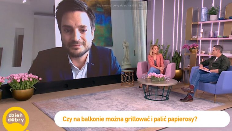 Spory sąsiedzkie – najnowszy wywiad z radcą prawnym Marcinem Wojcińskim w programie Dzień Dobry TVN
